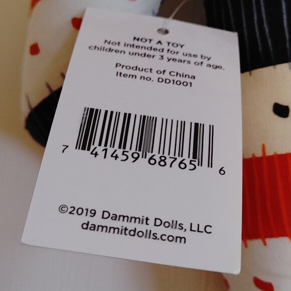 2019 Dammit Doll NWT USA Colour Scheme - Picture 5 of 6